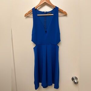 Express Royal Blue Party Dress